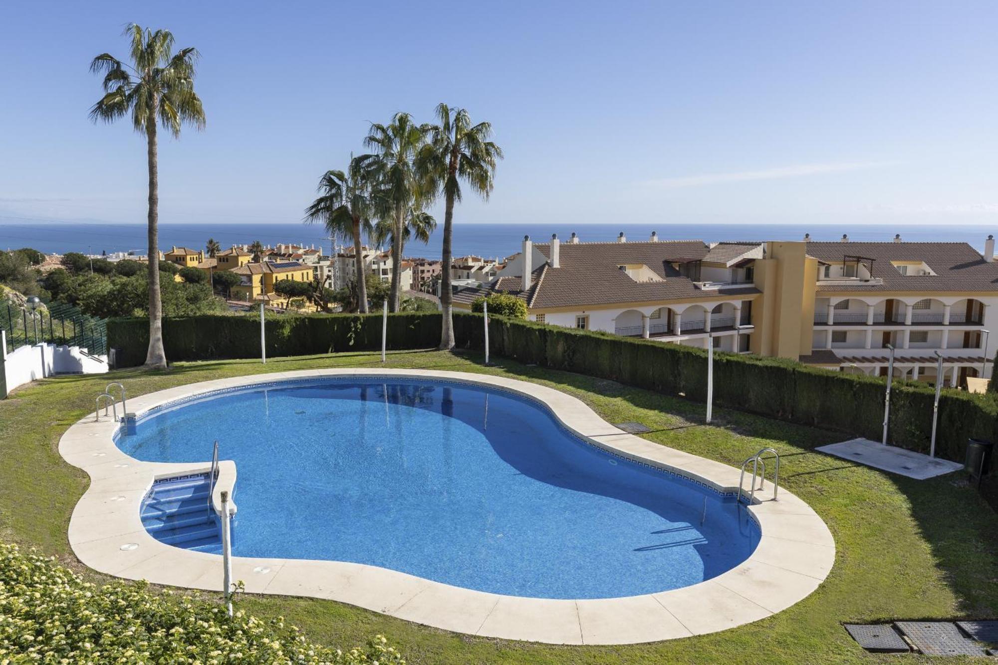 Peaceful Studio With Amazing Sea Views And Free Parking Benalmádena Esterno foto